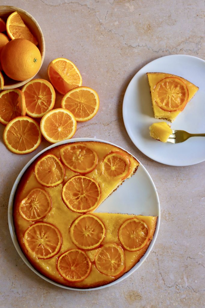 gâteau à l'orange