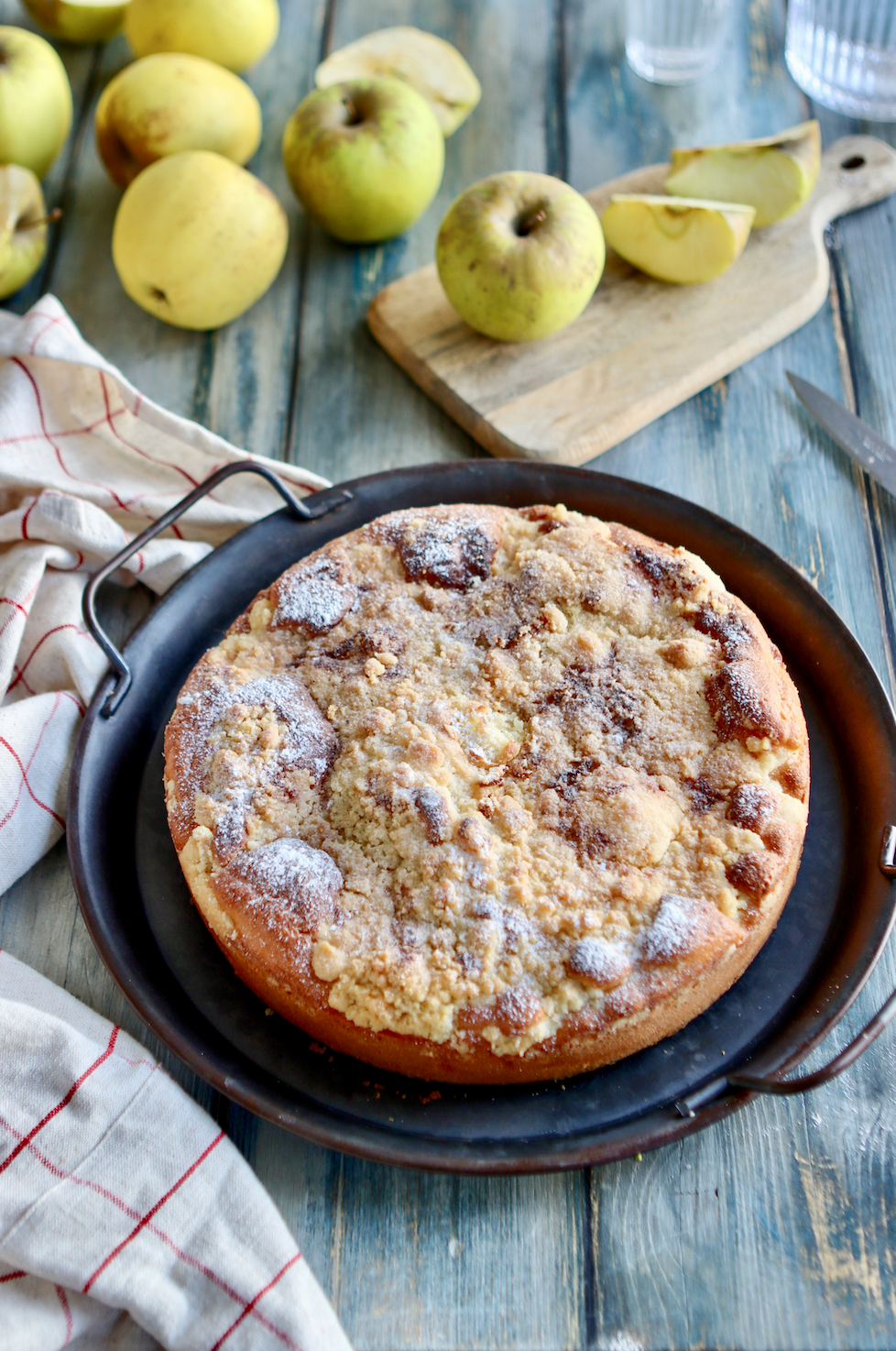 Recette – Le gâteau normand aux pommes