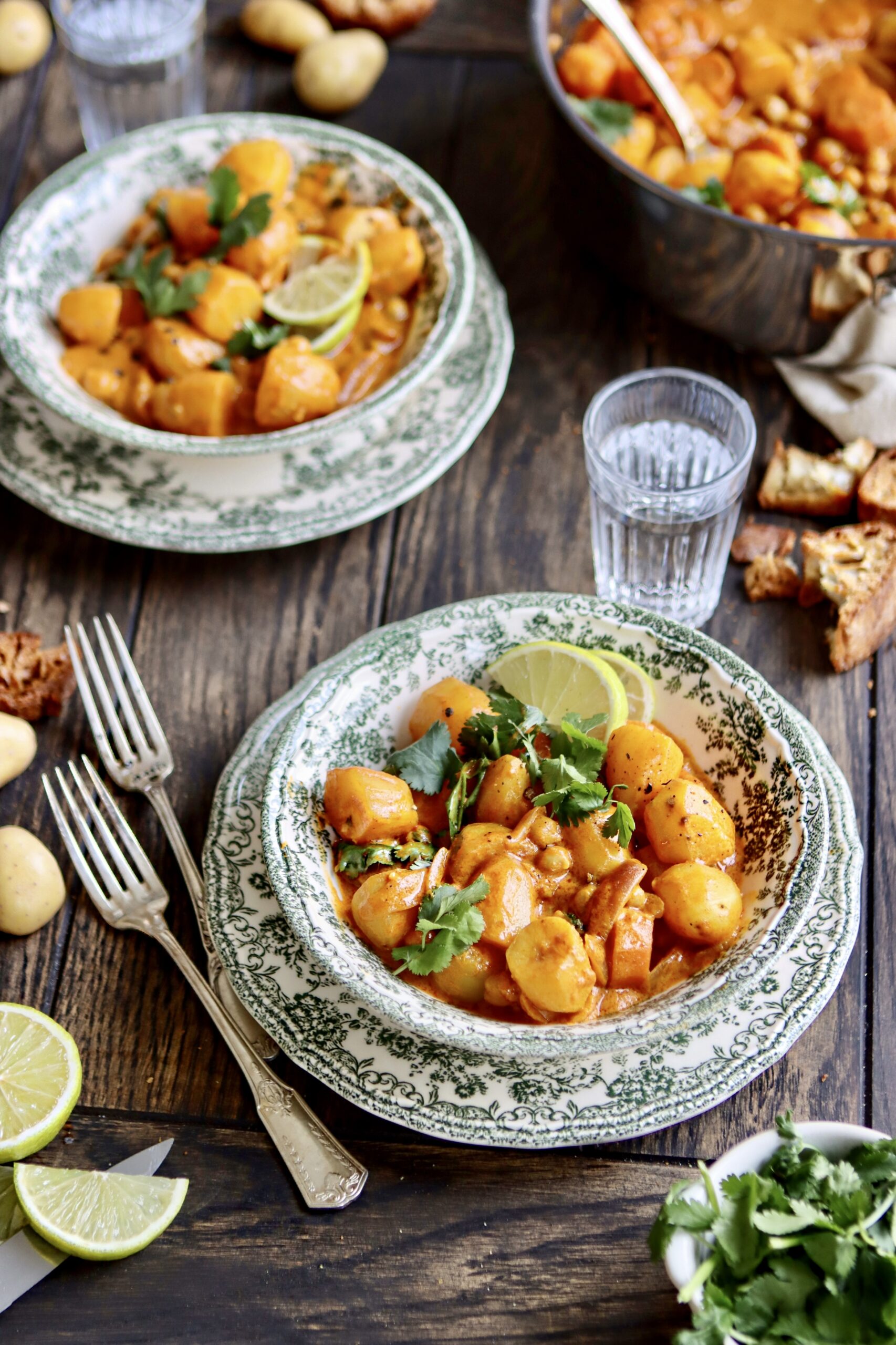 Recette – Curry de pommes de terre