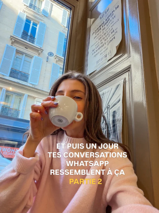 J-180 avant la trentaine ! 👉🏻

Ça fait 5 ans, la satisfaction est toujours aussi jouissive.

L’activité, le 👍🏻, le lieu. Tout sent la veille personne. 

Besoin de reco Picard? 

C’était pour un voyage de 8 jours. 

Ptiteeeeees bouliches 

Problèmes de trentenaire ça. 

« finalement elle était bien cette soirée, j’ai bien fait de ne pas rester sous mon plaid ».

Pas besoin de légende 🧘🏻‍♀️

LES ENFANTS DE 90 VOUS ÊTES OÙ?????

Faudrait pas de faire un lumbago 

Je trouvais que c’était un souvenir stylé…

2 daronnes (dont une qui a rendu l’âme a 20:18)

Socrate.